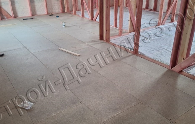 4 Каркасный дом Д-139, 8х7м, 62 М², Московская область, Сергиево  Посадский район, ДНТ Удачное (13)